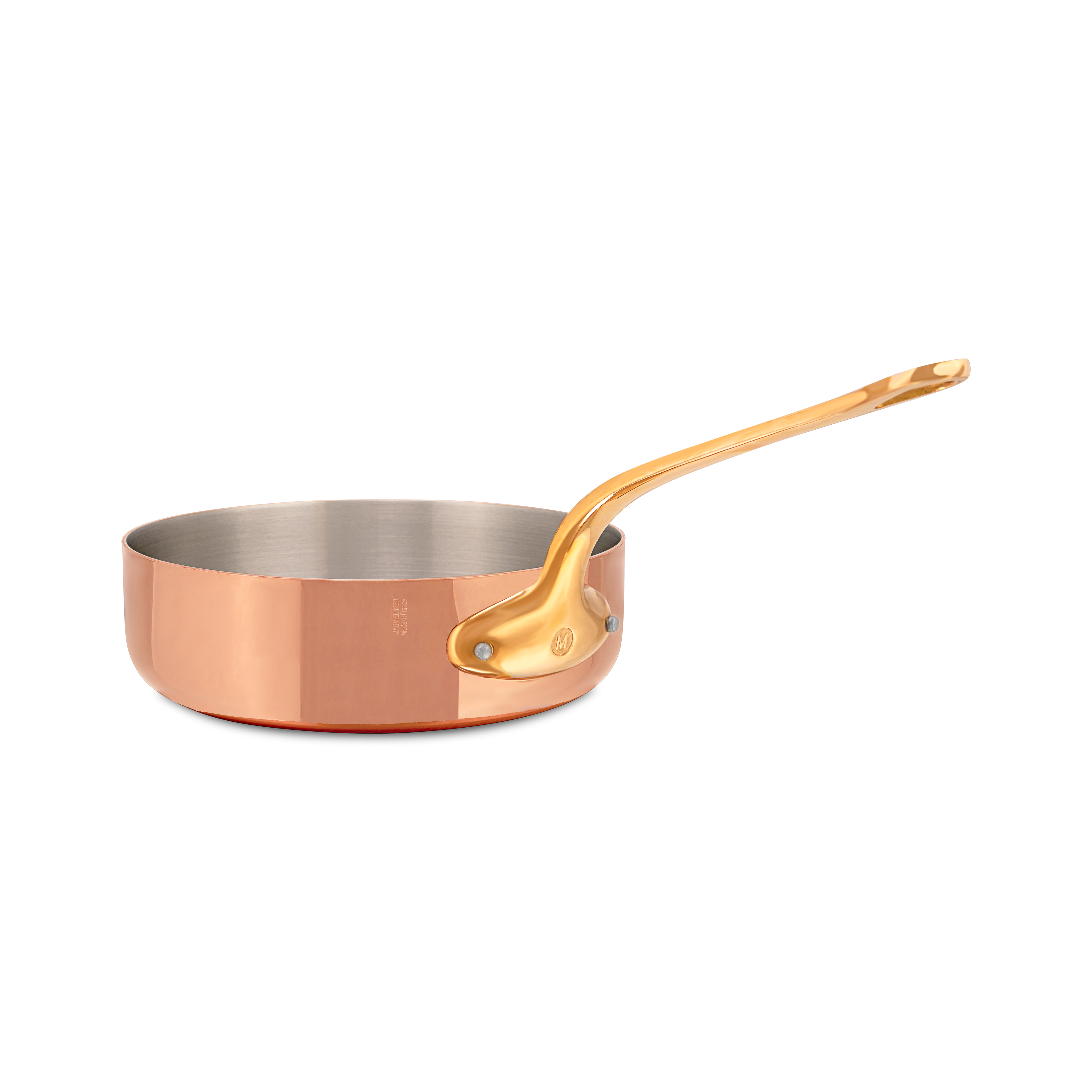 Sauteuse en cuivre inox M'HÉRITAGE 200B