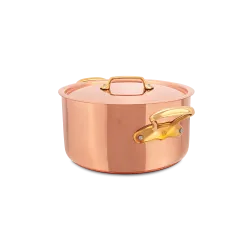 Cocotte en cuivre inox avec couvercle M'HÉRITAGE 200B