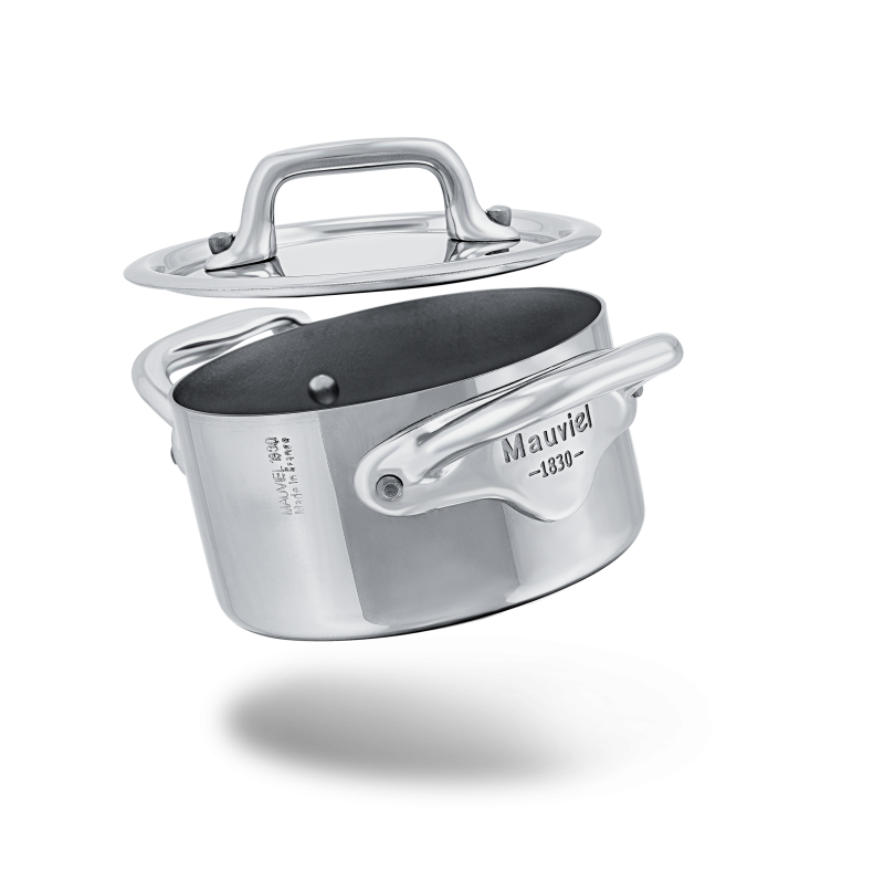Cocotte en inox avec couvercle M'MINIS