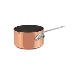 Casserolette en cuivre inox avec bec verseur M'MINIS
