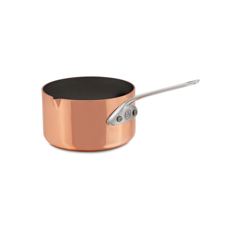 Casserolette en cuivre inox avec bec verseur M'MINIS