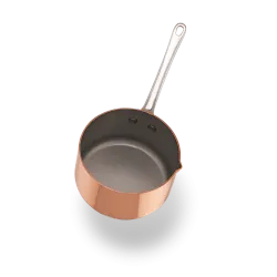 Casserolette en cuivre inox avec bec verseur M'MINIS