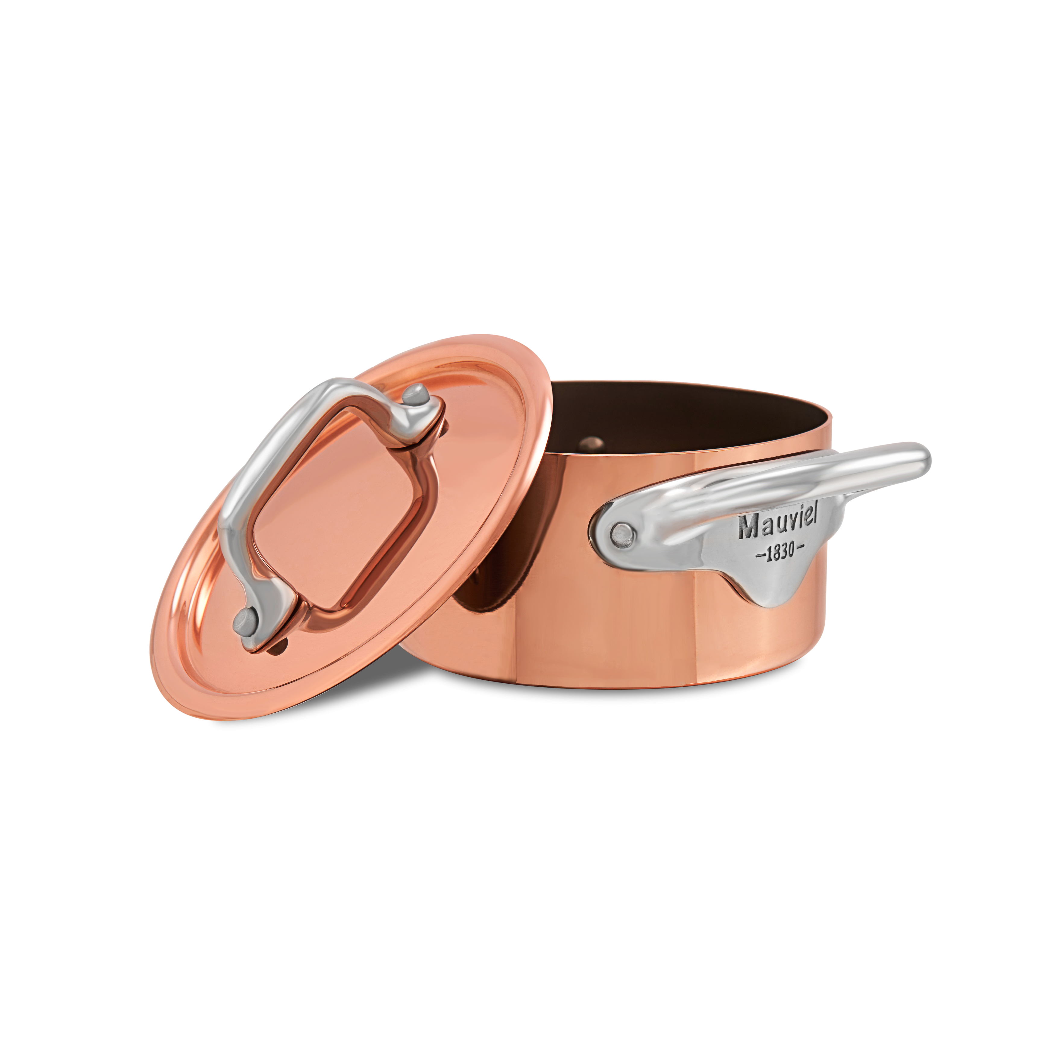 Cocotte en cuivre inox avec couvercle M'MINIS