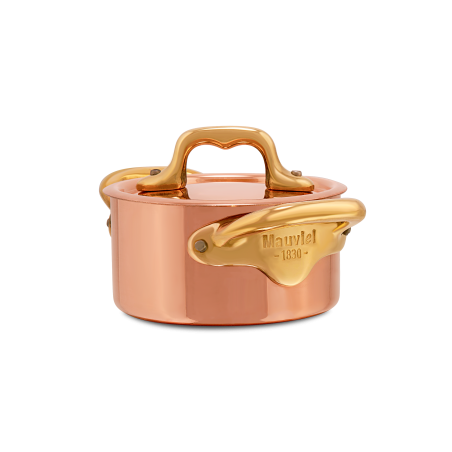 Cocotte en cuivre inox avec couvercle M'MINIS