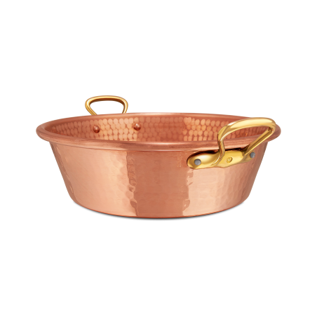 Bassine à confiture en cuivre martelé M'PASSION