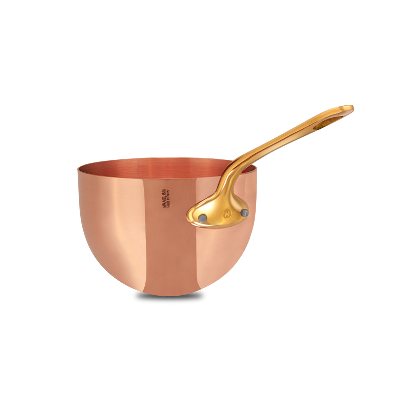 Poêlon à zabagliones en cuivre M'PASSION