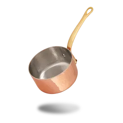 Casserole en cuivre étamé martelé M'TRADITION