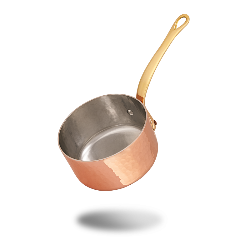 Casserole en cuivre étamé martelé M'TRADITION