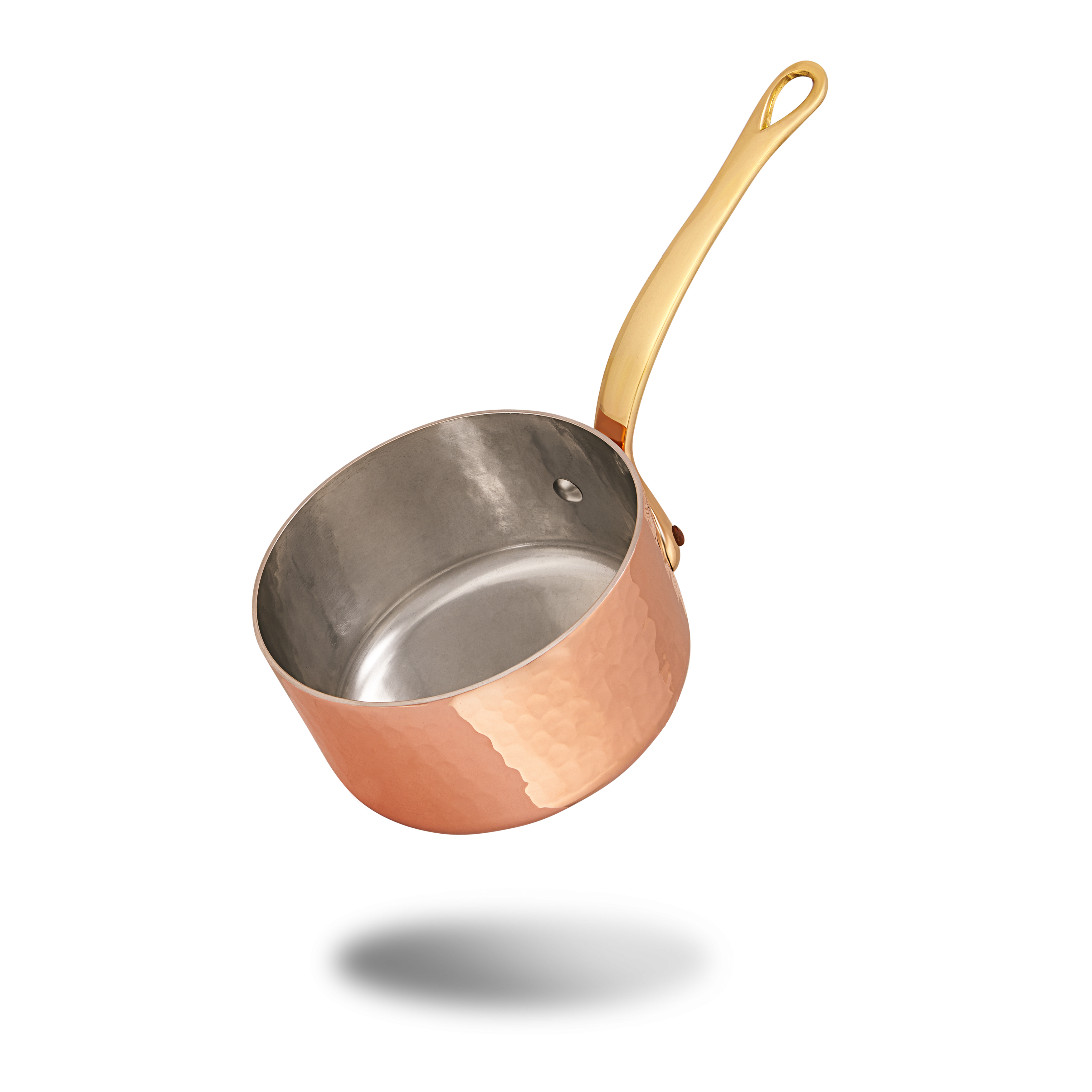 Casserole en cuivre étamé martelé M'TRADITION