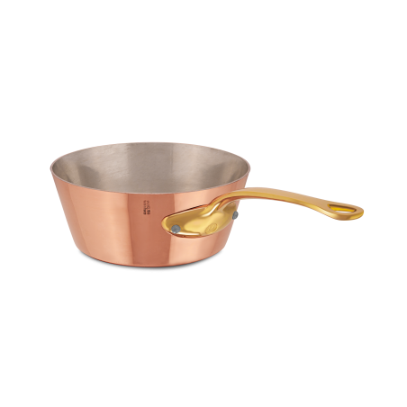 Sauteuse évasée en cuivre étamé M'TRADITION
