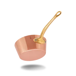 Sauteuse évasée en cuivre étamé M'TRADITION