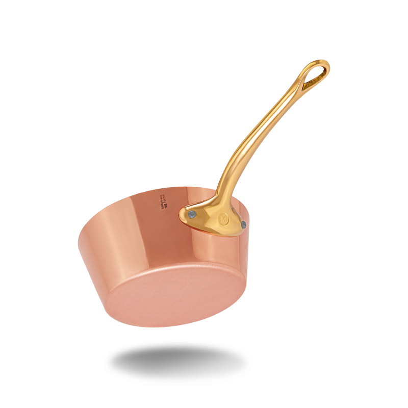 Sauteuse évasée en cuivre étamé M'TRADITION