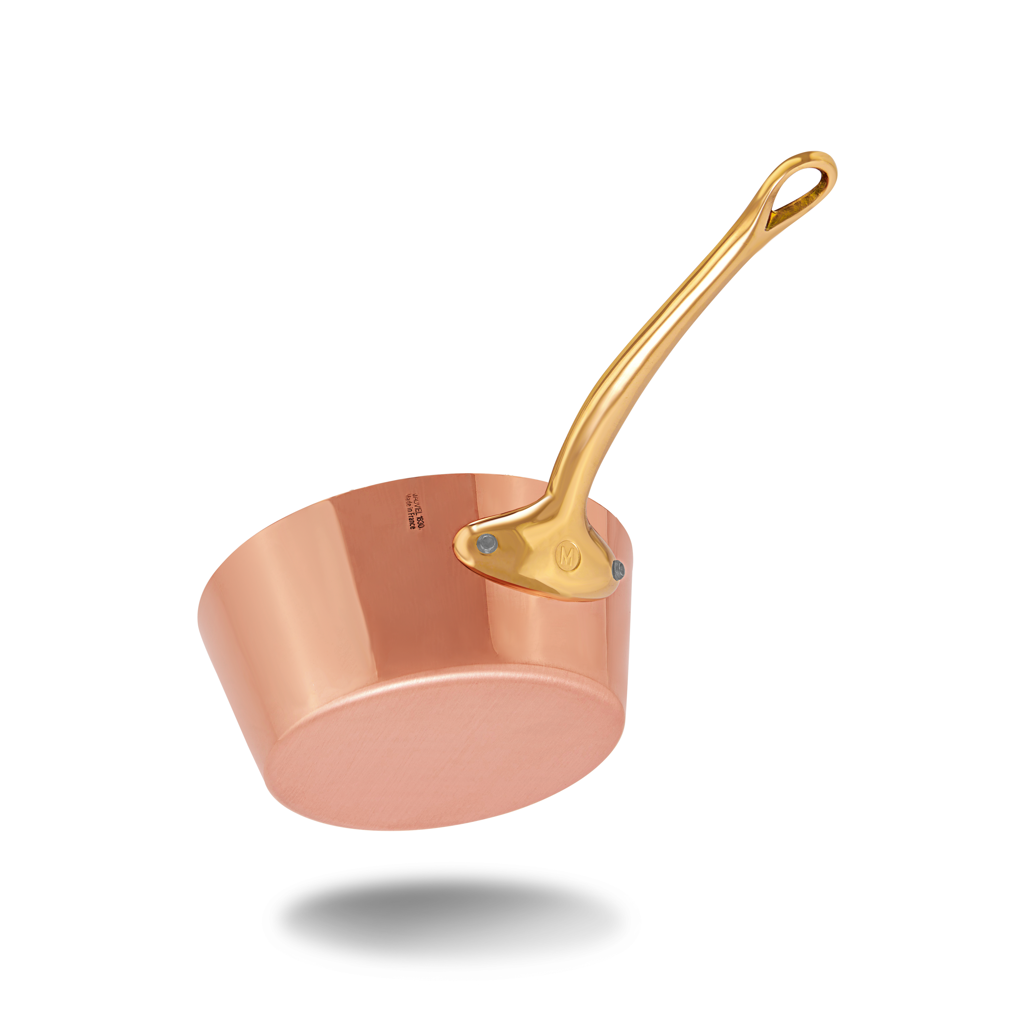 Sauteuse évasée en cuivre étamé M'TRADITION