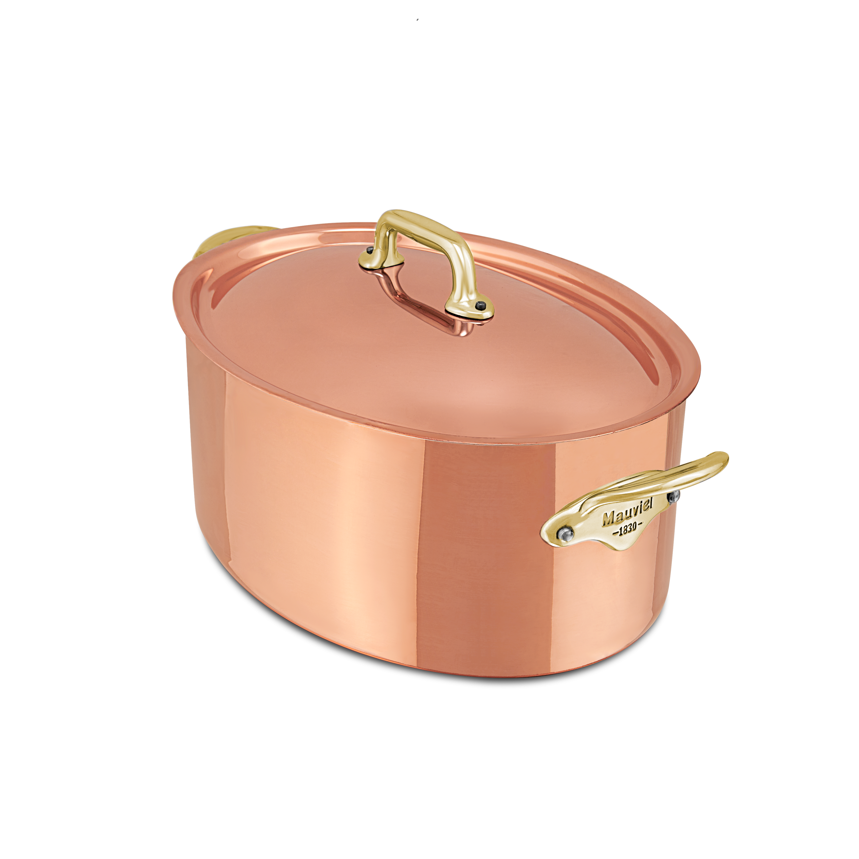 Cocotte ovale en cuivre inox avec couvercle M'HÉRITAGE 150B ACCESSOIRE