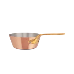 Sauteuse évasée en cuivre inox M'HÉRITAGE 200B
