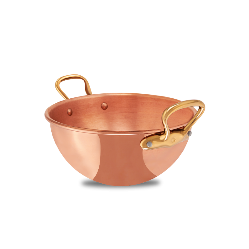 Bassine à blanc d'œuf en cuivre M'PASSION