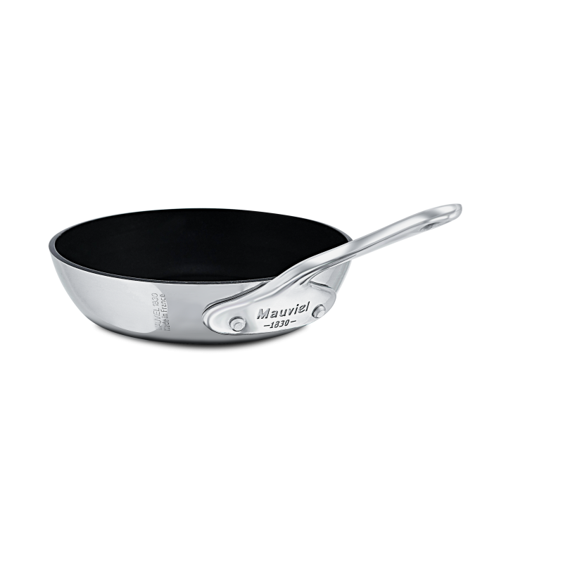 Poêle à blinis antiadhésive en inox M'MINIS