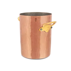 Seau à vin en cuivre étamé martelé M'30