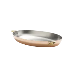 Plat ovale en cuivre inox SAVOIR-VIVRE
