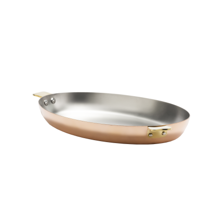 Plat ovale en cuivre inox SAVOIR-VIVRE