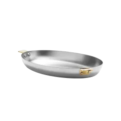 Plat ovale en inox SAVOIR-VIVRE