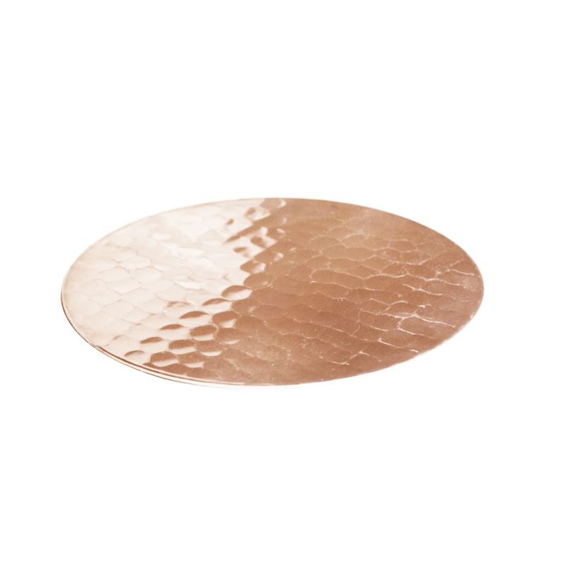 Dessous de plat en cuivre martelé SAVOIR-VIVRE