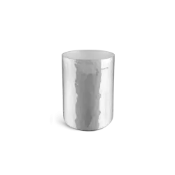 Pot à ustensiles en aluminium martelé