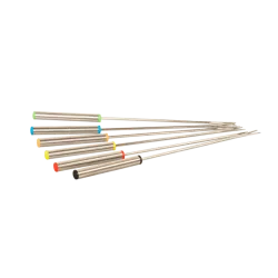 Lot de 6 fourchettes en inox pour service à fondue