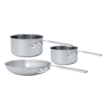 Batterie de 3 pièces en inox M'URBAN 360