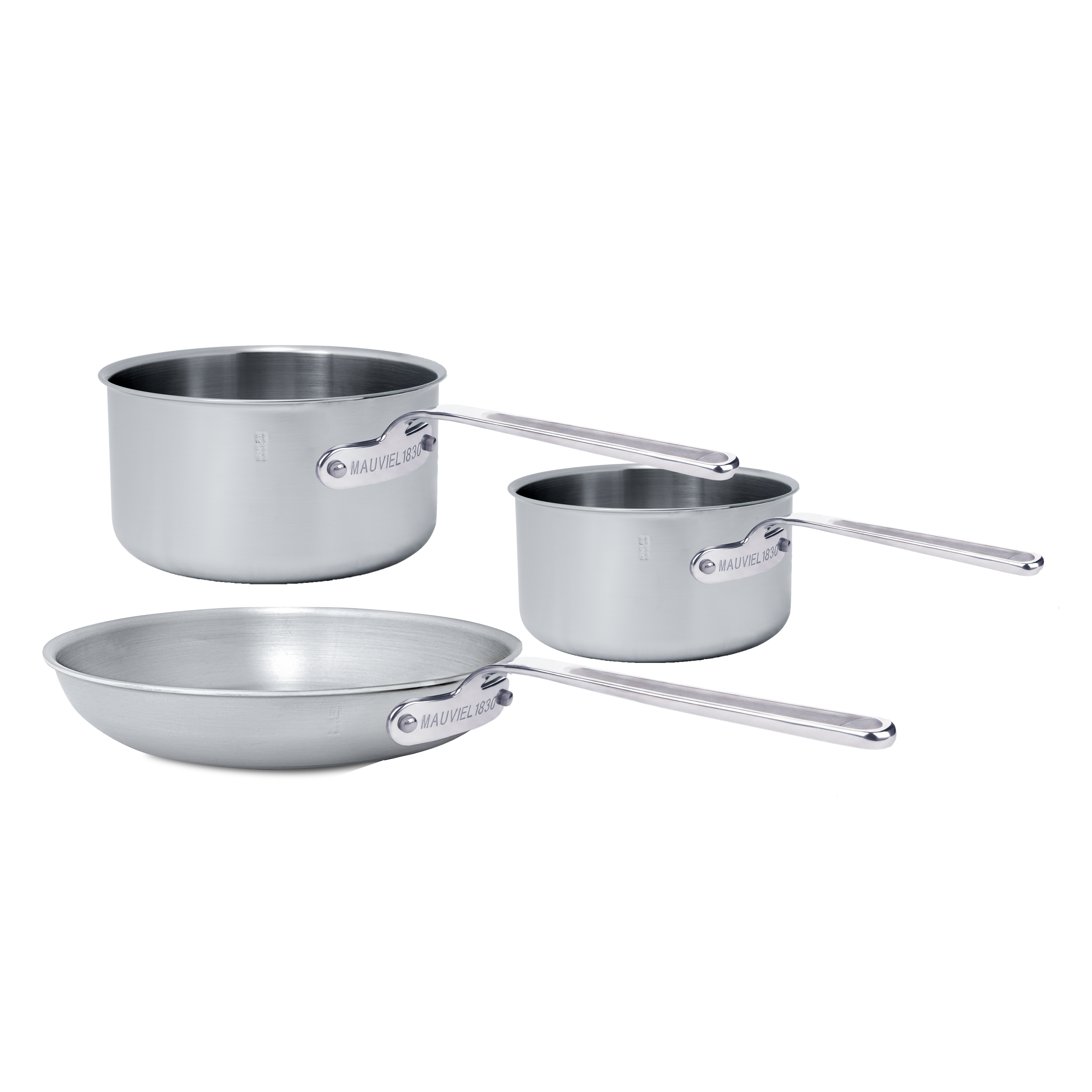 Batterie de 3 pièces en inox M'URBAN 360