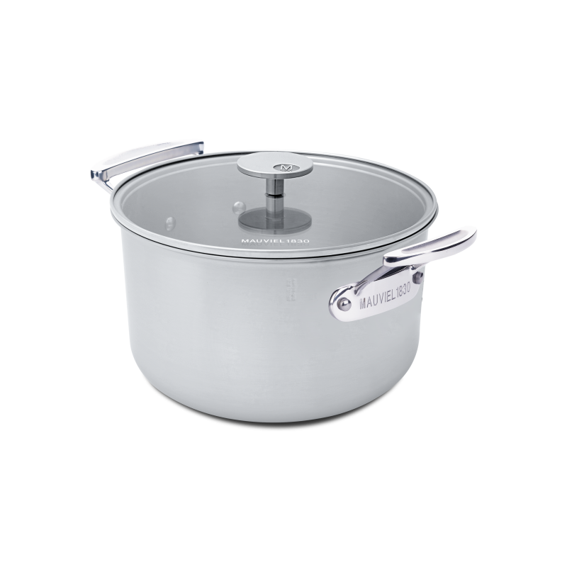 Cocotte en inox avec couvercle verre M'URBAN 360