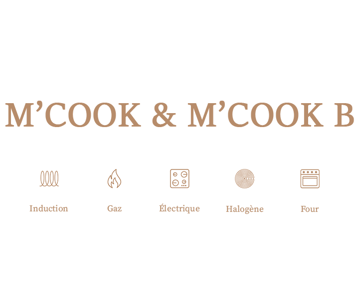 M’COOK : la collection emblématique en inox
