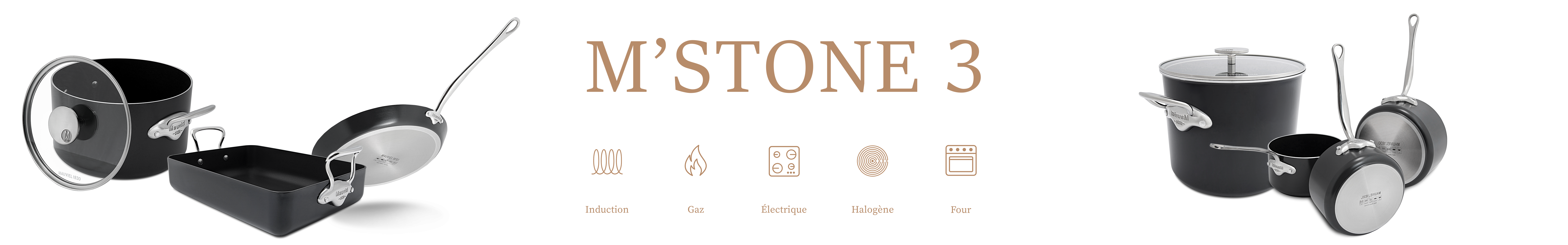 M'STONE 3 : la collection en aluminium anodisé