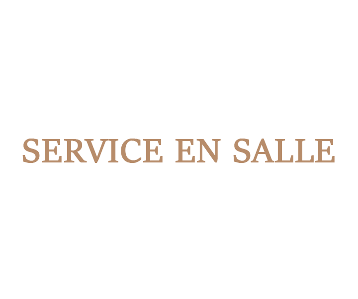 SERVICE EN SALLE - Mauviel1830
