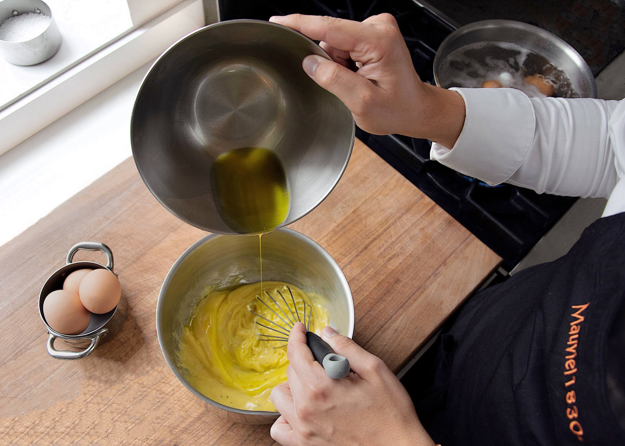 RÉALISER LA MAYONNAISE 