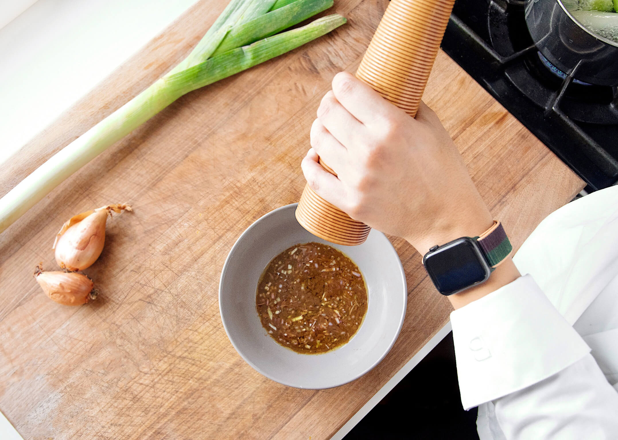 RÉALISER LA VINAIGRETTE