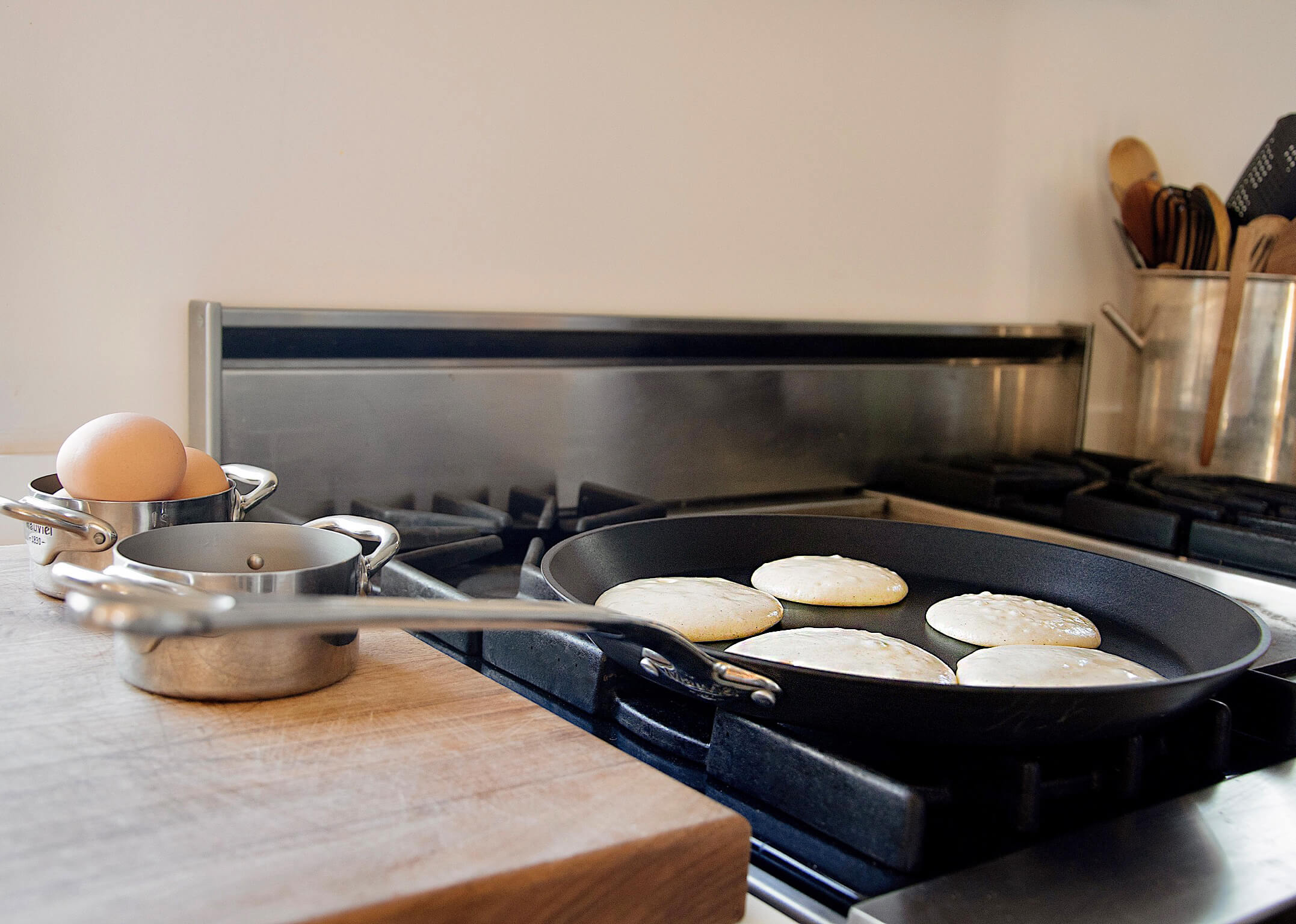 CUIRE LES PANCAKES