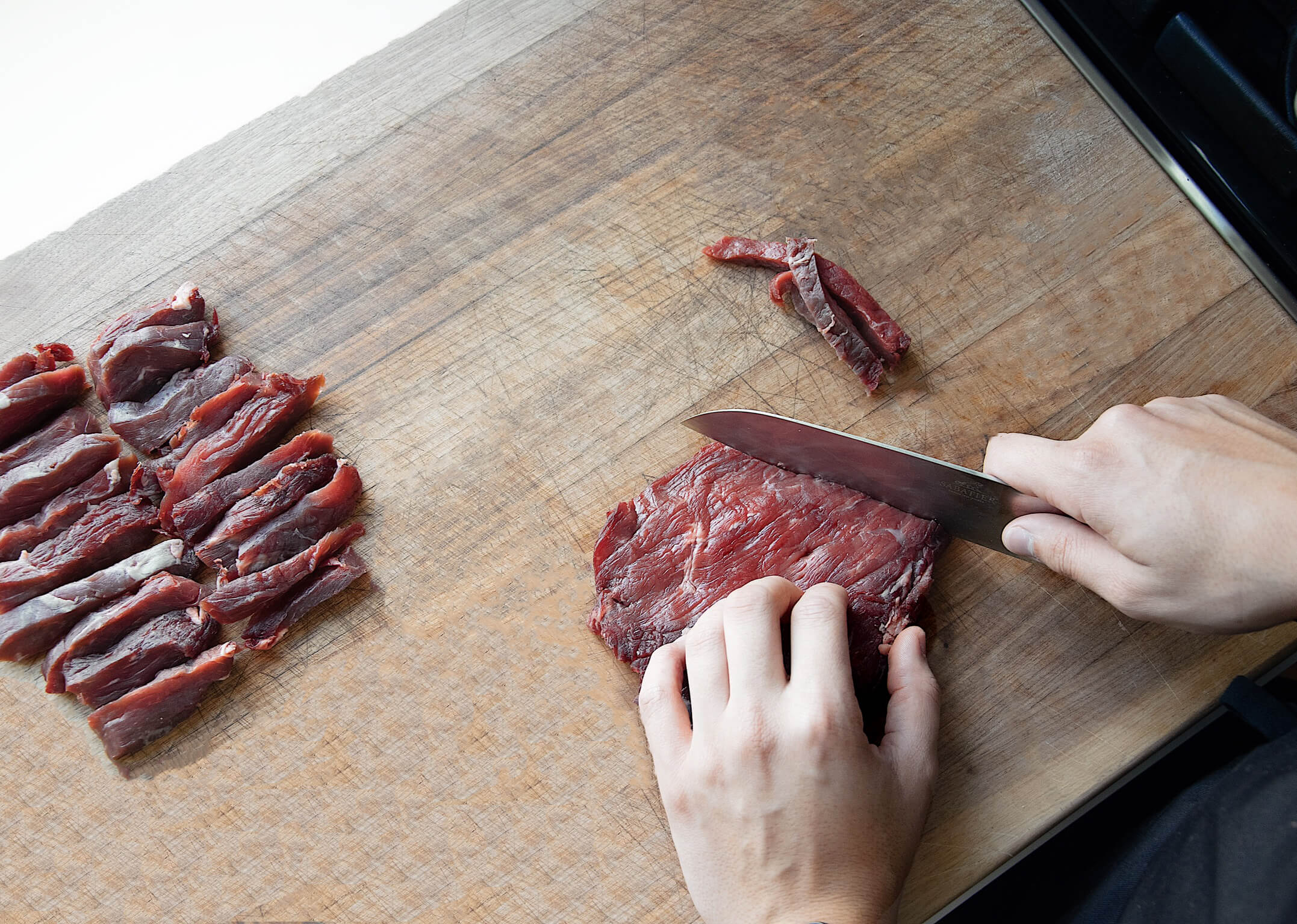 COUPER LA VIANDE