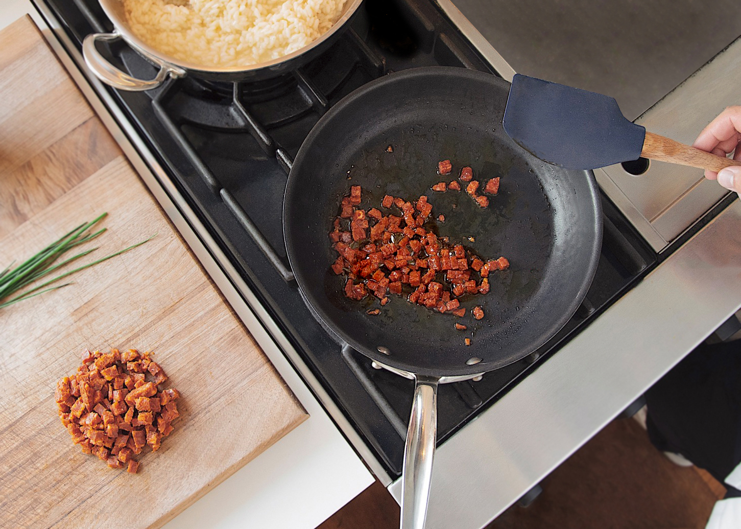 CUIRE LE CHORIZO