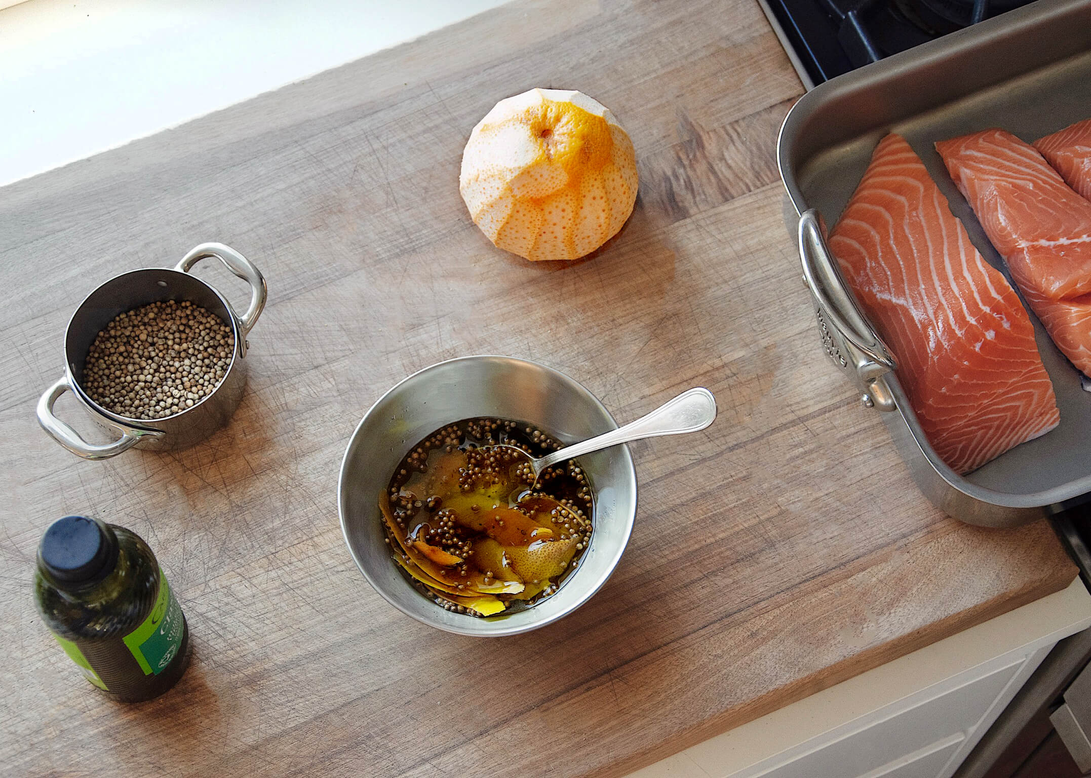 PRÉPARER LA MARINADE